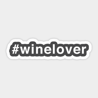 #winelover Sticker